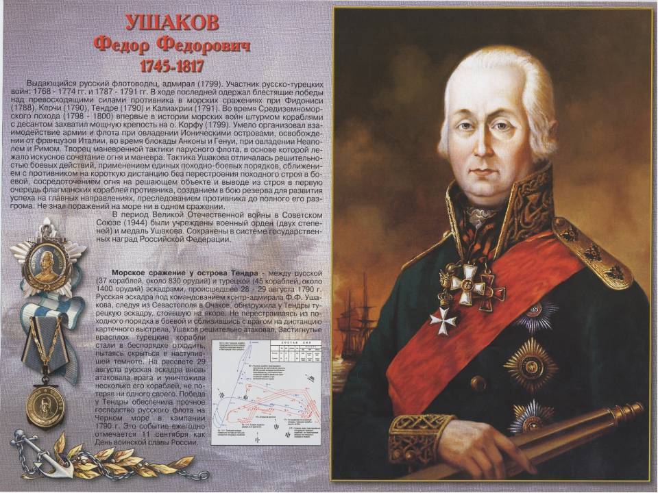 Фёдор фёдорович ушаков, адмирал: биография :: syl.ru