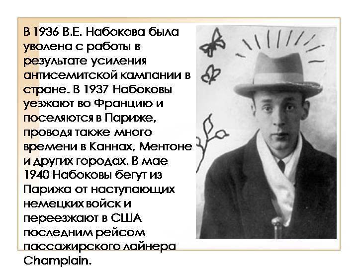Фото и биография набокова. творчество. интересные факты