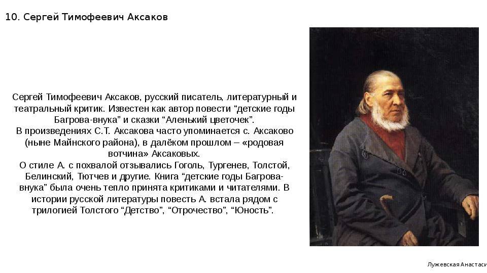 Иван сергеевич аксаков