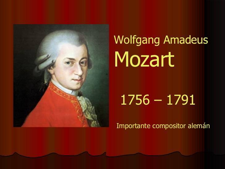 Биография вольфганга амадея моцарта
