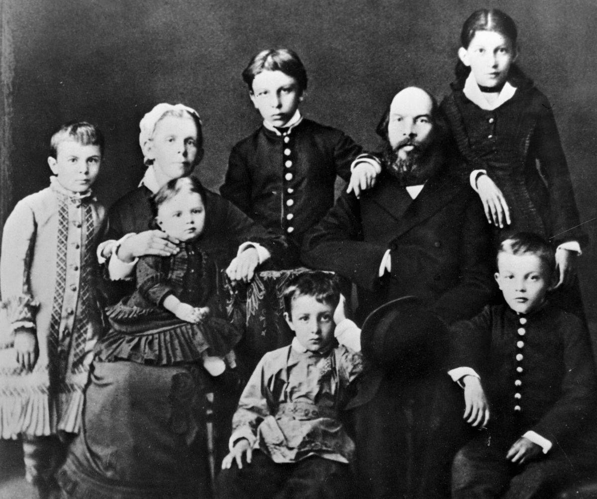 Семья Ульяновых 1879