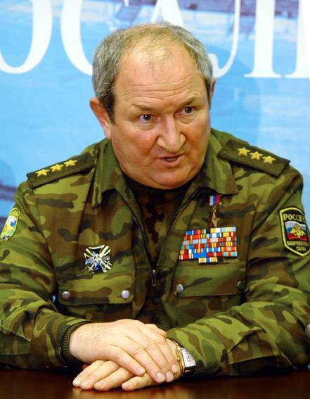 Генерал трошев: биография, фото. как погиб генерал трошев?