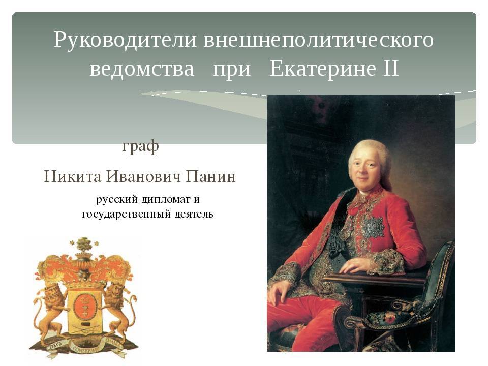 Никита иванович панин (1718–1783). 100 великих дипломатов