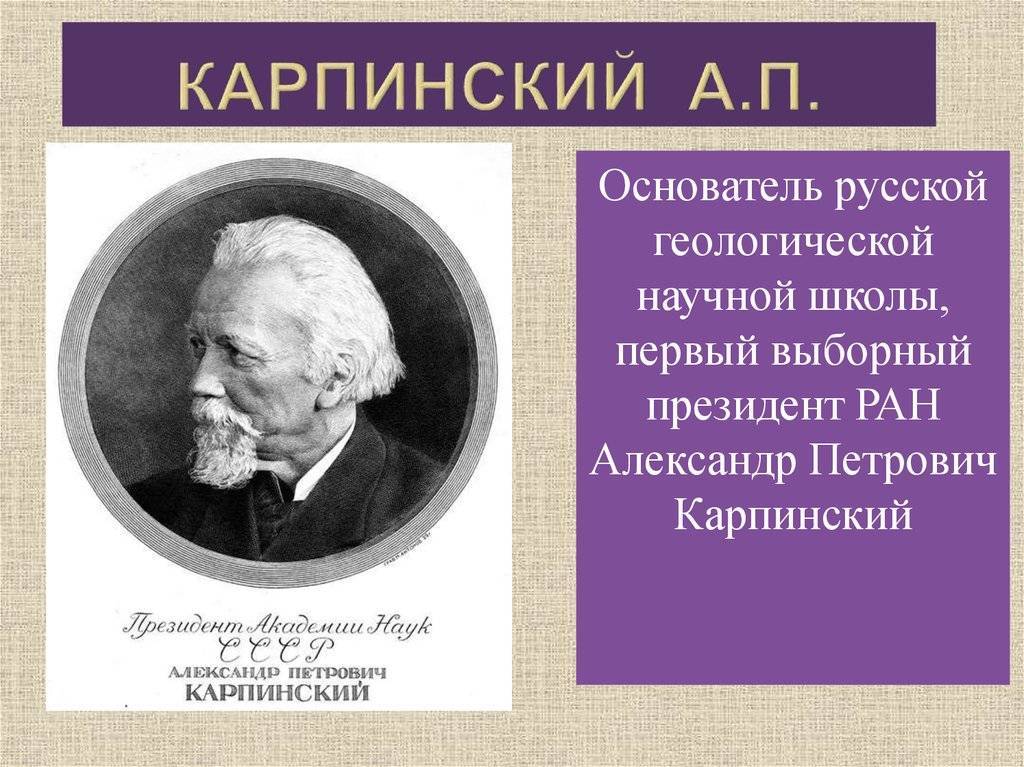 Карпинский Александр Петрович
