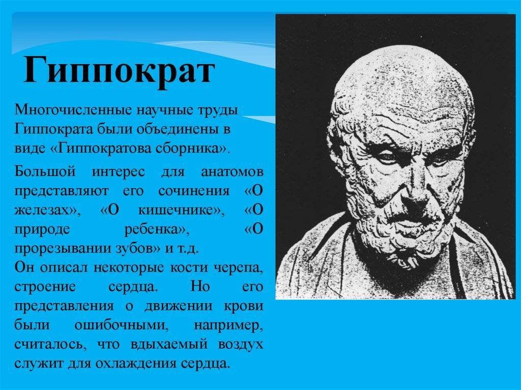 Гиппократ – отец западной медицины