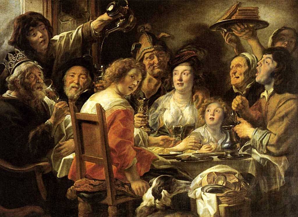 Фламандский живописец якоб йорданс: картины, биография.