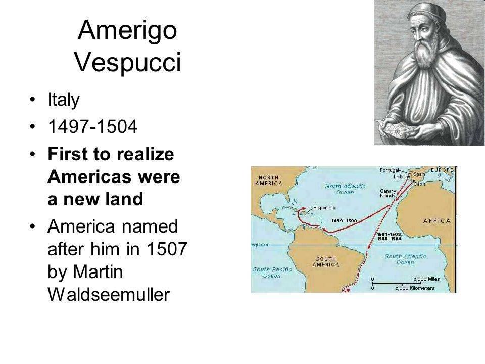 America was named